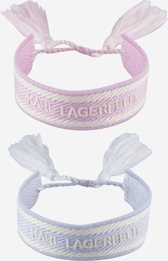 Karl Lagerfeld Pulseira em azul claro / cor-de-rosa / branco, Vista do produto