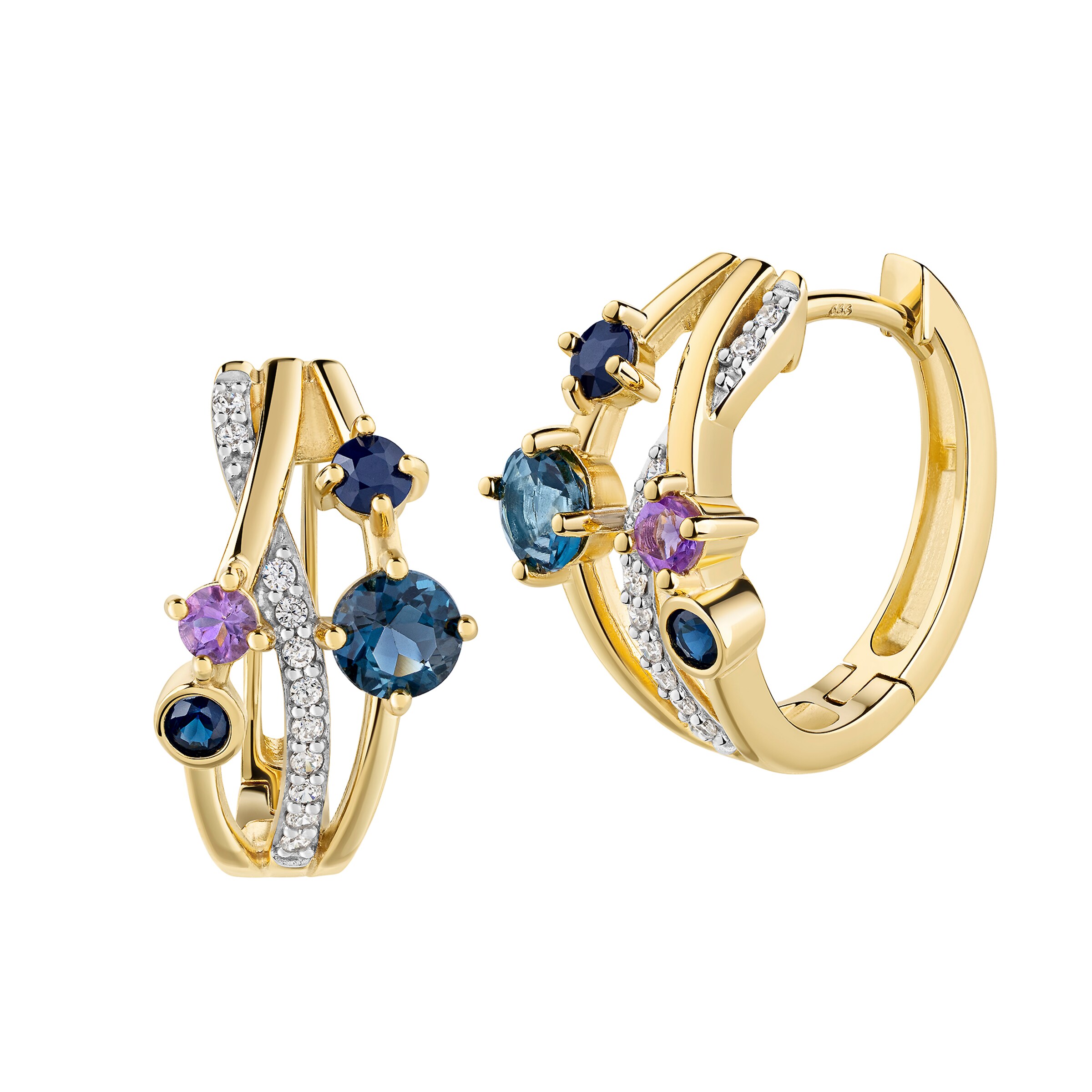 FIRETTI Earrings in Gold: front