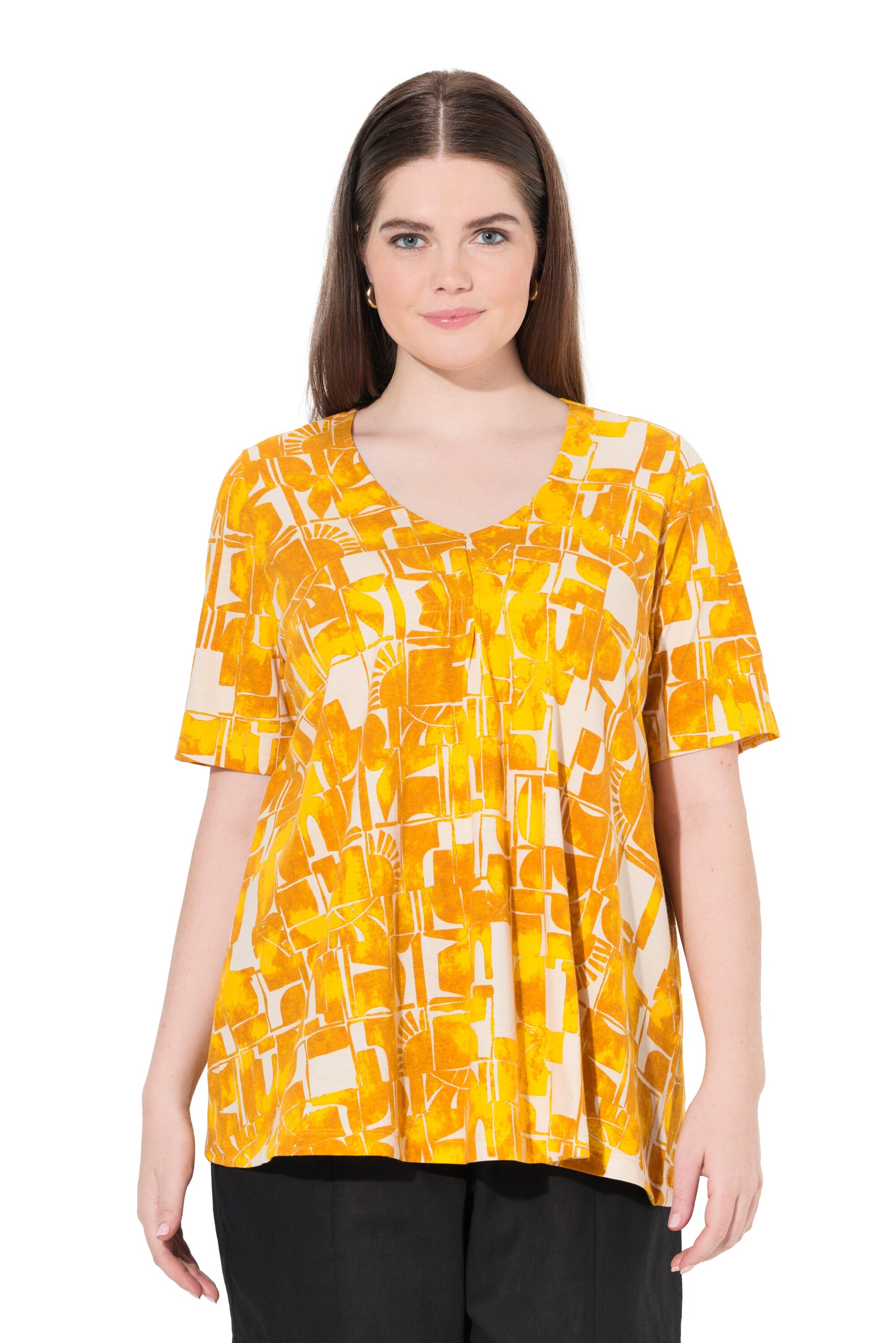 Ulla Popken Shirt in Yellow: front