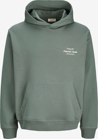 Jack & Jones Plus Sweatshirt 'JORNORREBRO' in Groen: voorkant