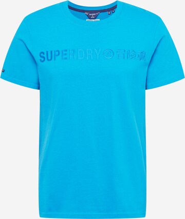 Superdry Särk, värv sinine: eest vaates