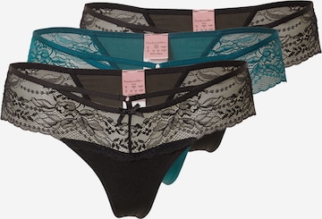 Hunkemöller - Tanga 'Lia' en verde: frente