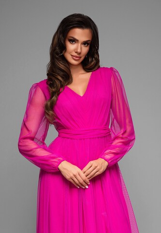 Ombre Abendkleid in Pink
