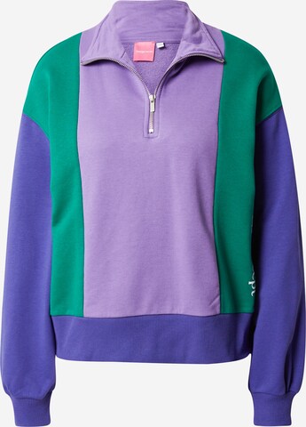 The Jogg Concept Sweatshirt 'AFINE' in Lila: predná strana