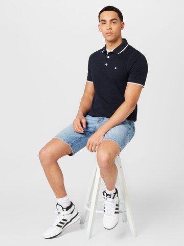 JACK & JONES Tričko 'Paulos' – modrá