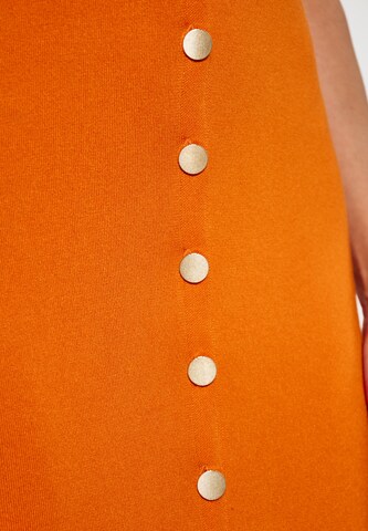 faina Knit dress in Orange