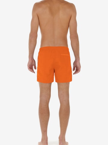 Shorts de bain ' Sea Life ' HOM en orange