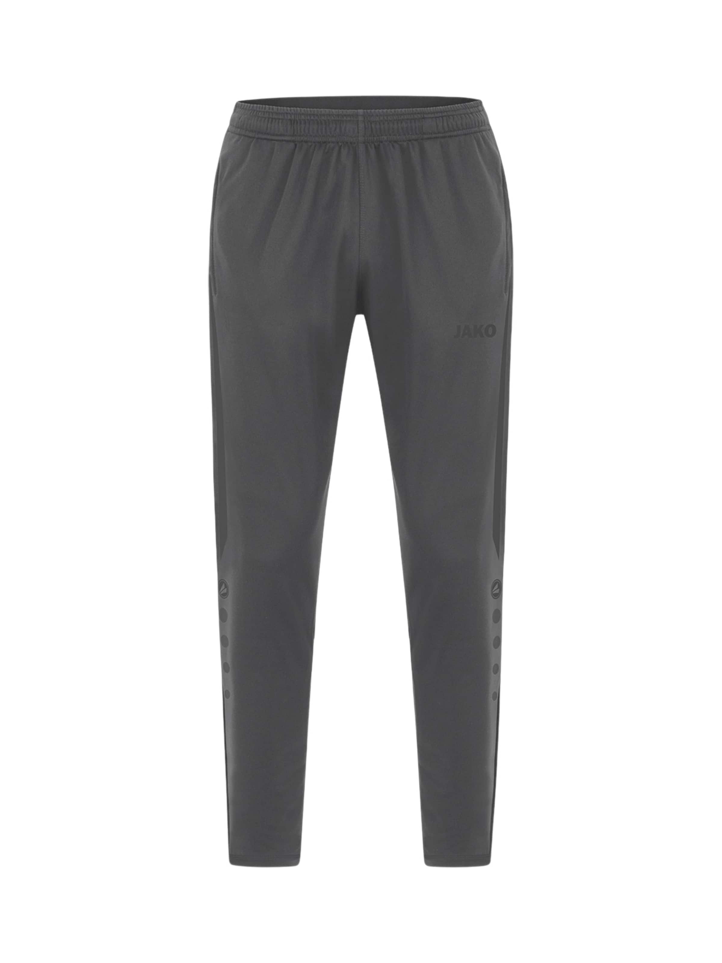 JAKO Slimfit Παντελόνι φόρμας 'Power' σε γκρι: μπροστά