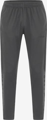 JAKO Športové nohavice 'Power' - Sivá: predná strana