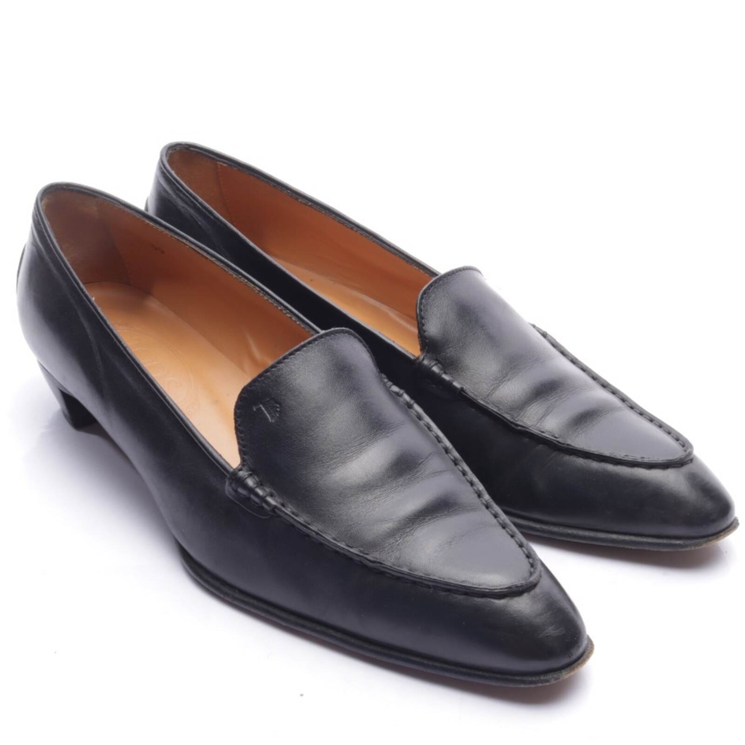 Tod's Halbschuhe 39 in Schwarz: Vorderseite