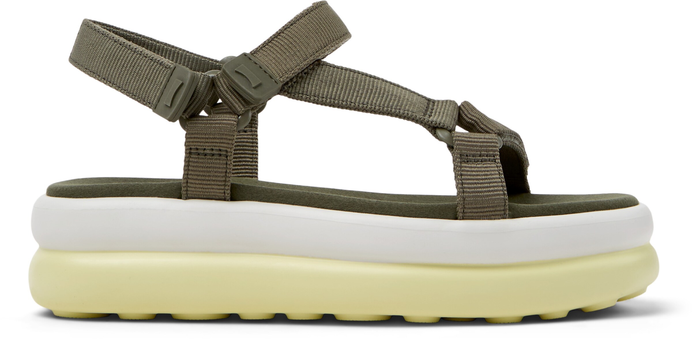 Sandalo 'Pelotas Flota Up' di CAMPER in verde