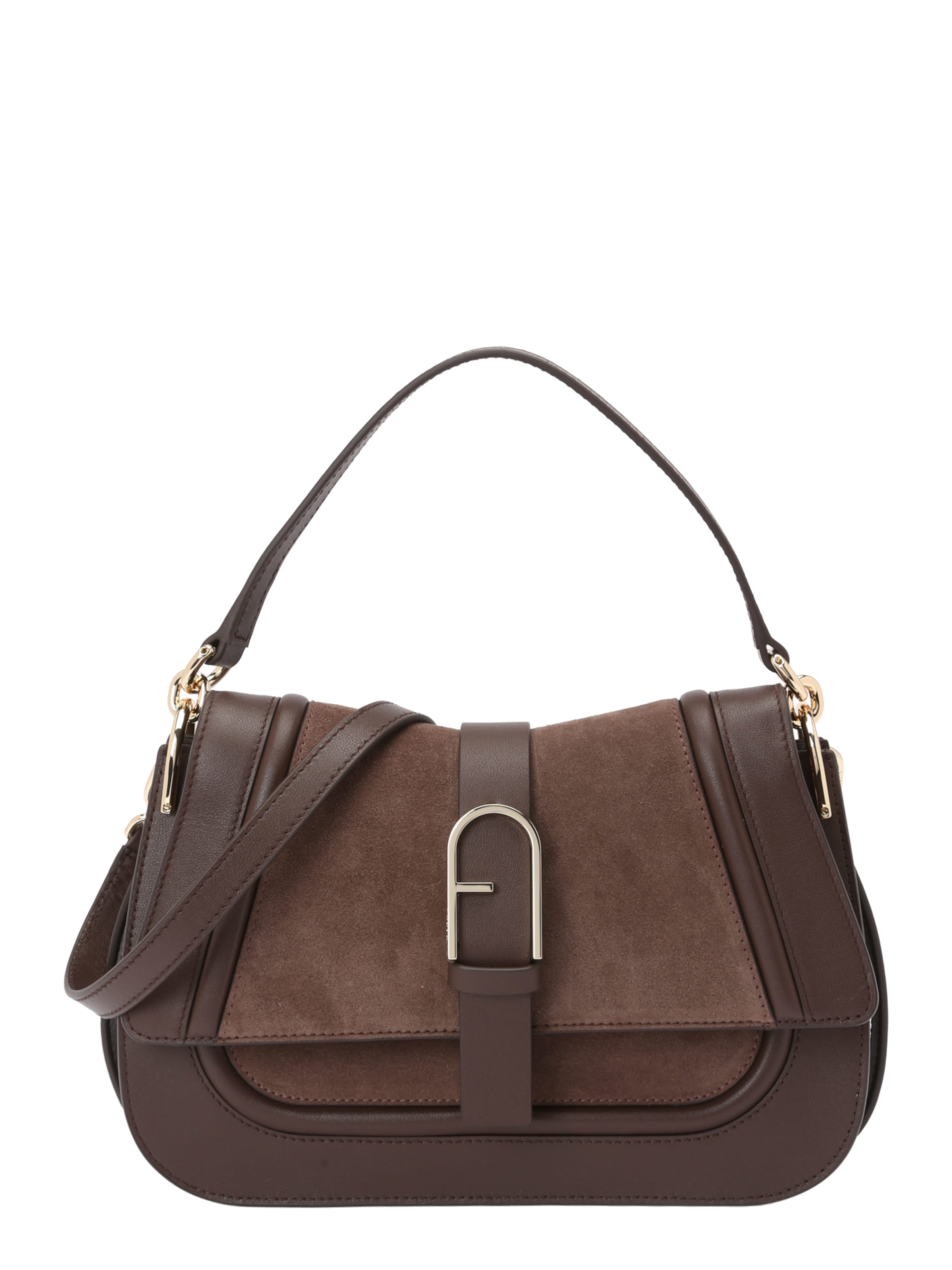 Poșete 'FLOW' FURLA pe maro / auriu, Vizualizare produs