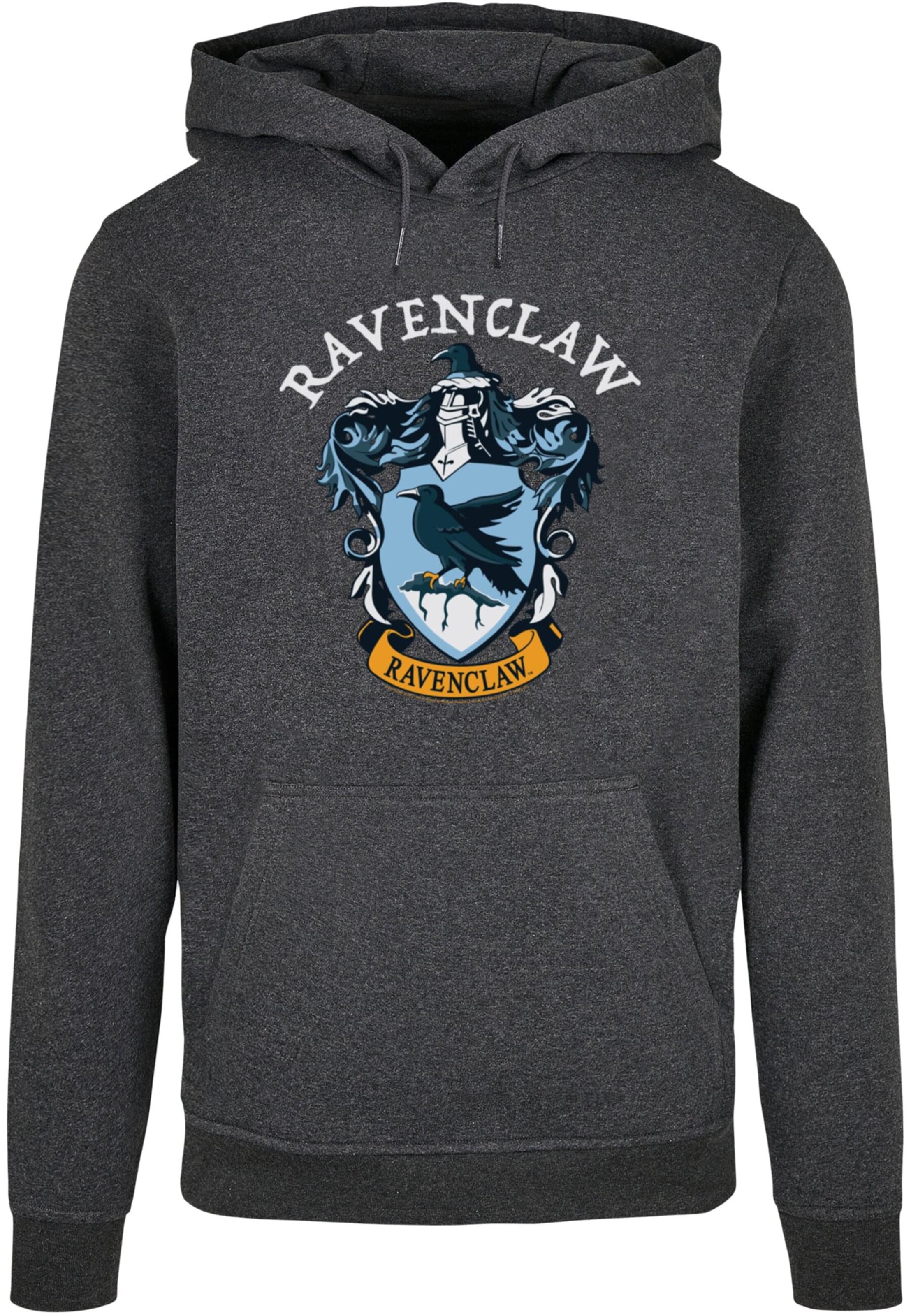 ABSOLUTE CULT Sweatshirt 'Harry Potter - Ravenclaw Crest' in Grey: front