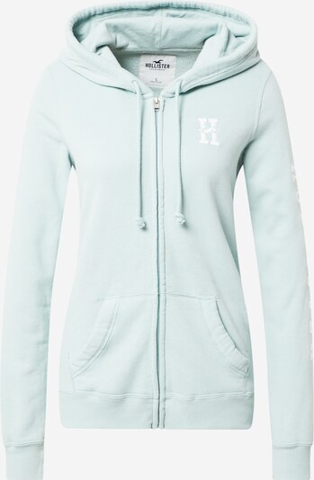 HOLLISTER Sweatjacke in hellblau, Produktansicht