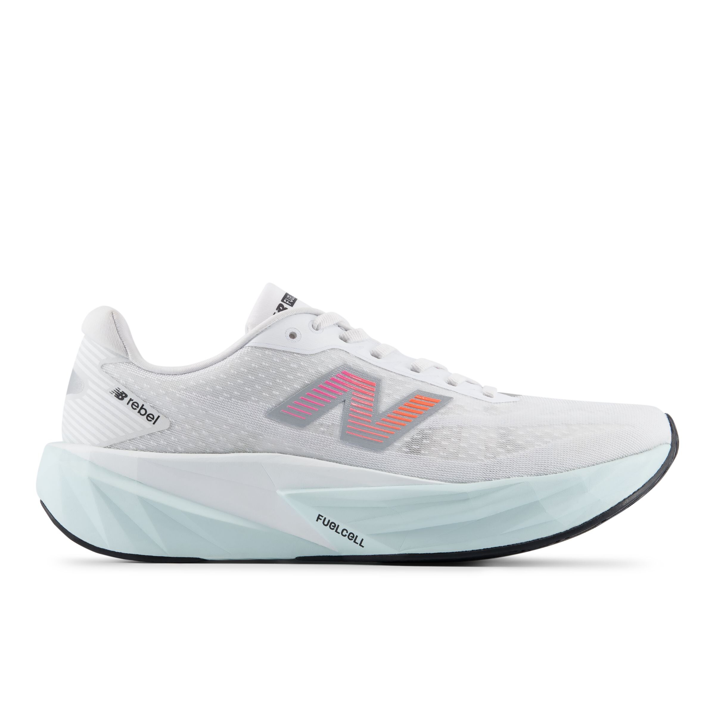 Chaussure de course 'FuelCell Rebel v5' new balance en blanc
