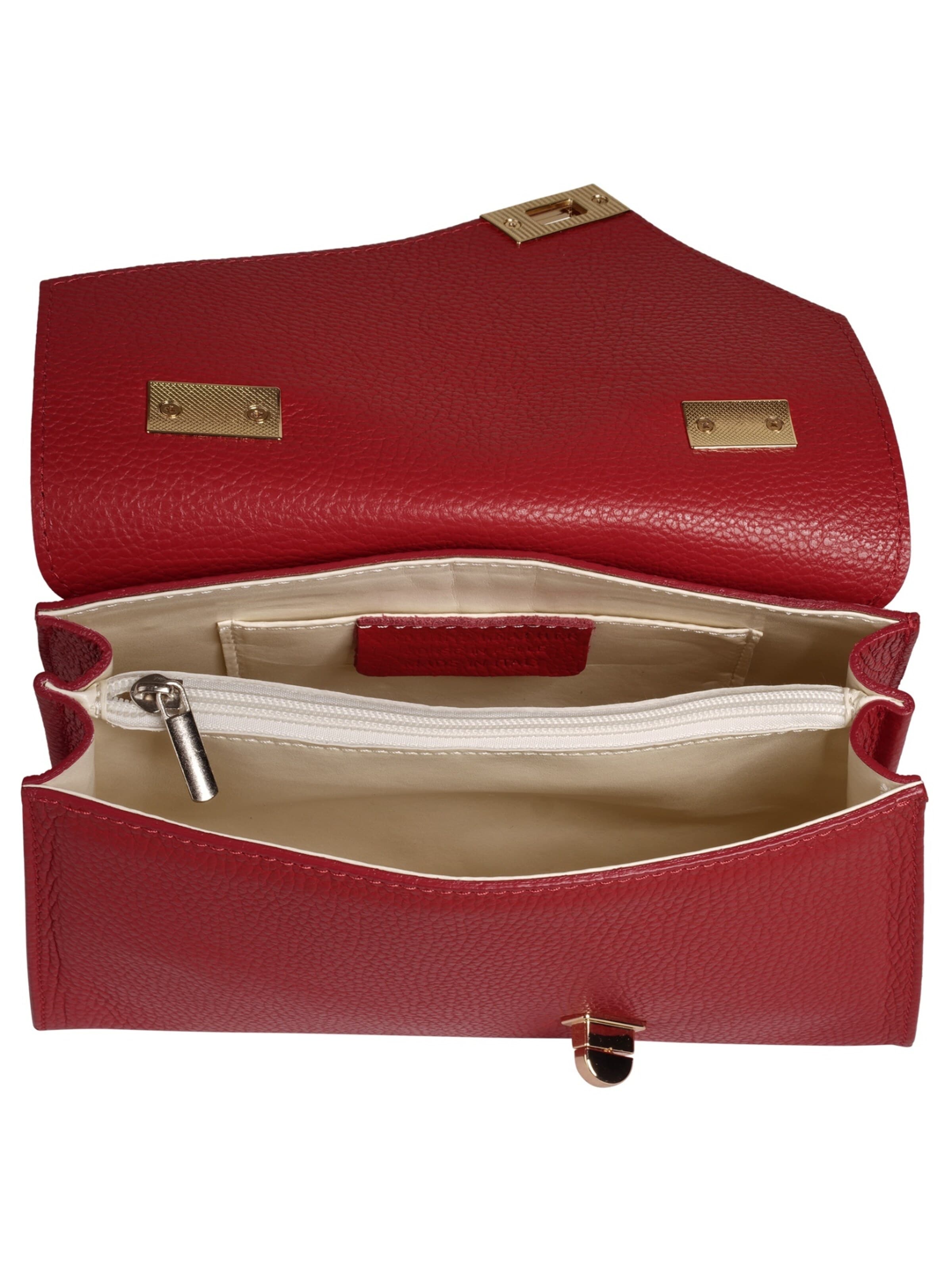 Cluty Handbag in Red