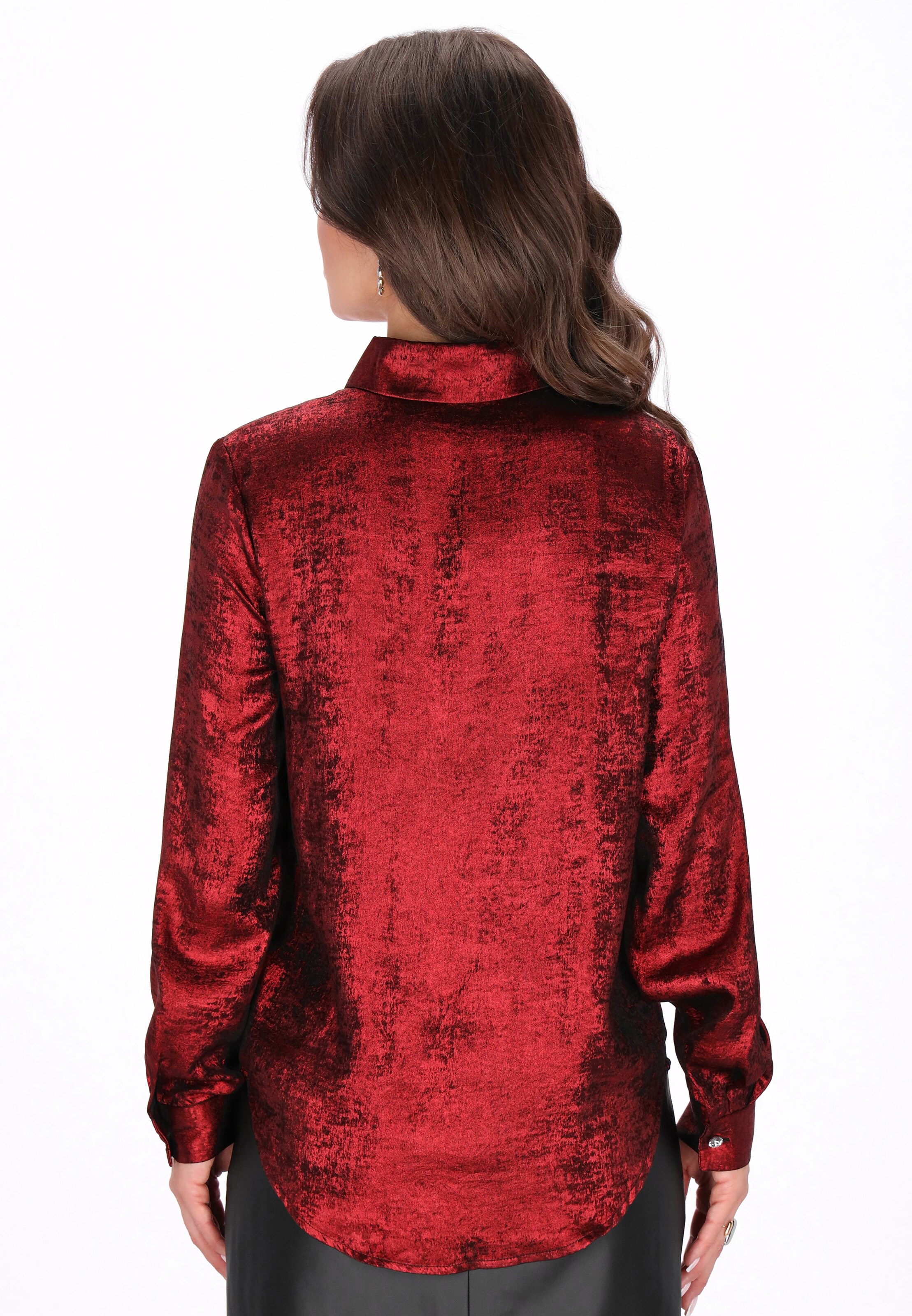 Chemisier faina en rouge