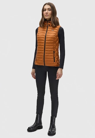 Gilet 'Hasenpfote' di MARIKOO in arancione: frontale