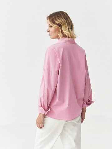 TATUUM Bluza 'Lotari' | roza barva