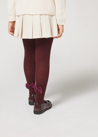 CALZEDONIA Tights in Red