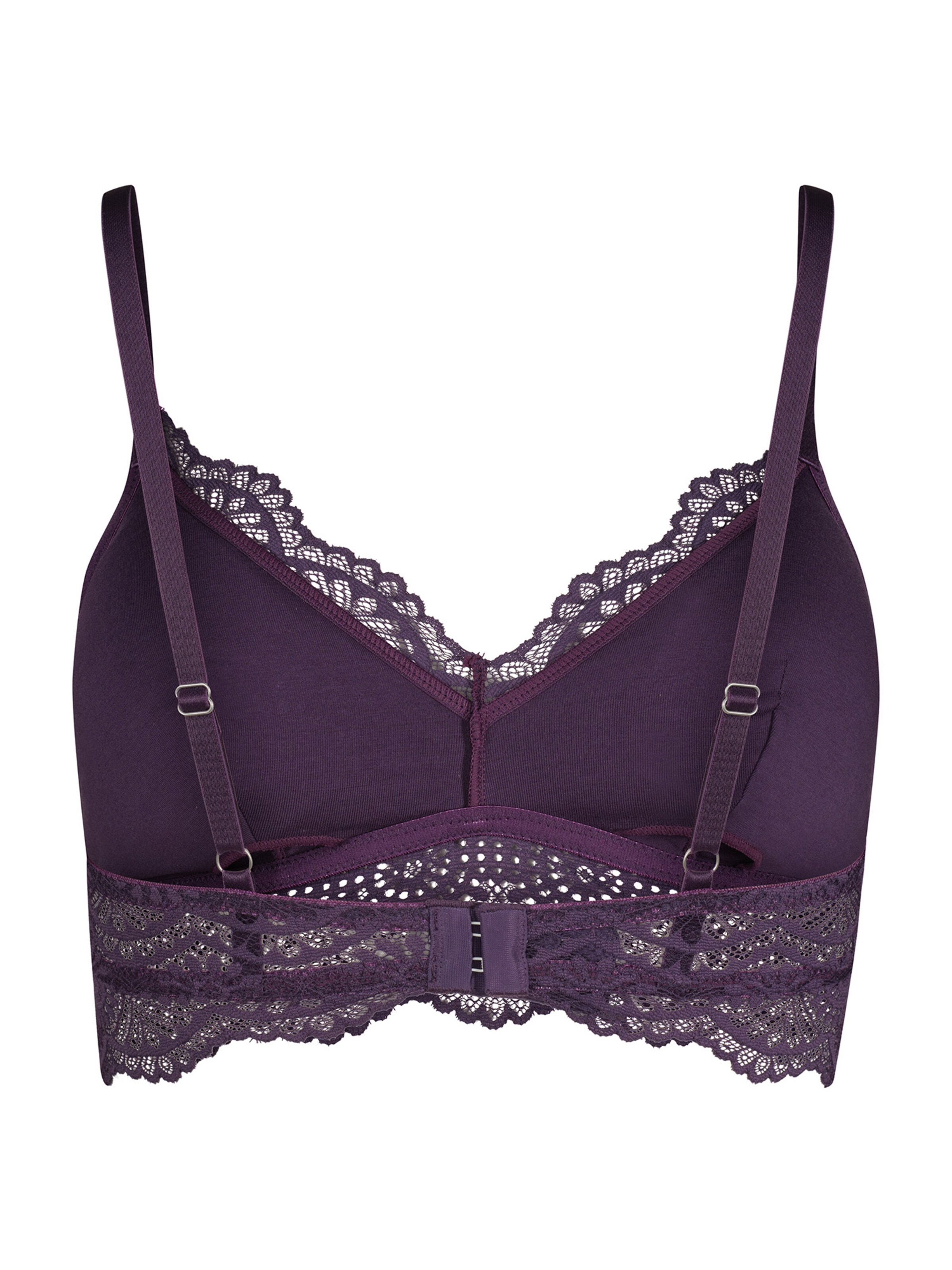 Skiny Trojúhelníková Podprsenka – fialová