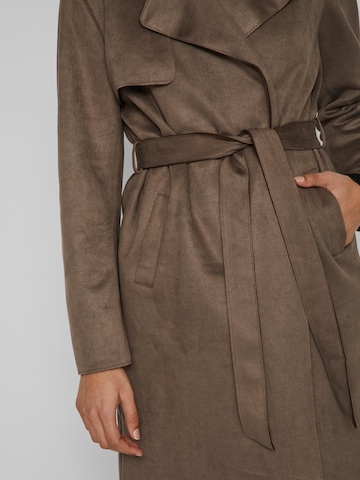 VILA Between-Seasons Coat 'Shelley' in Brown