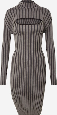 LeGer by Lena Gercke - Vestido de punto 'Meriem' en gris: frente