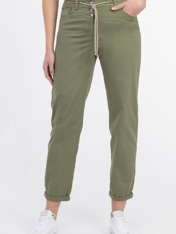 Recover Pants Loose fit Pants 'ANOUK' in Green: front