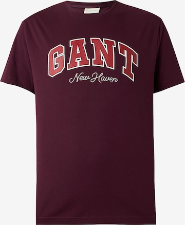 GANT T-shirt i röd: framsida