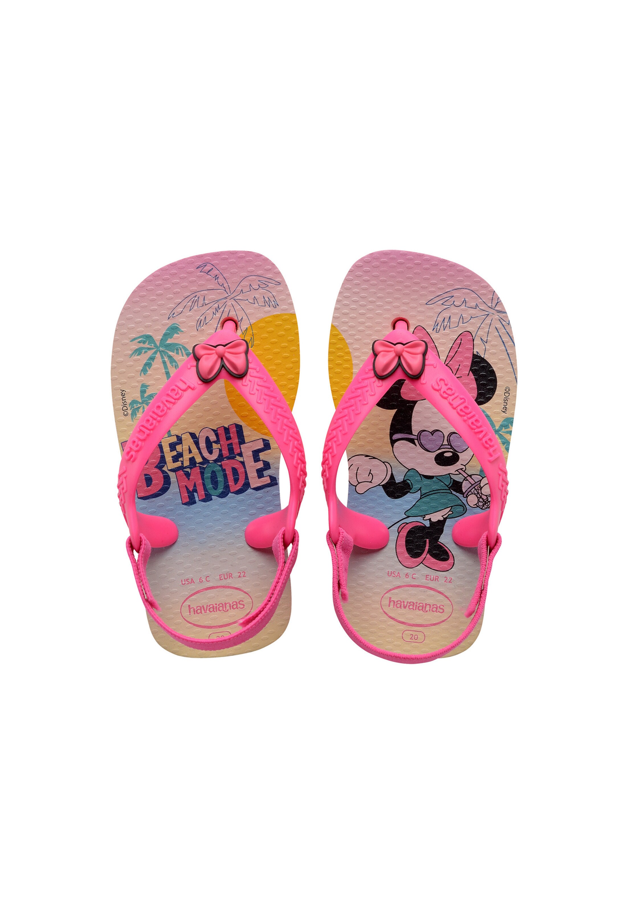 HAVAIANAS Open schoenen 'Disney Classics' in Roze