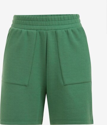 Pantaloni di WE Fashion in verde: frontale