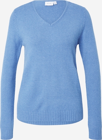 VILA Sweater 'Ril' in Blue: front