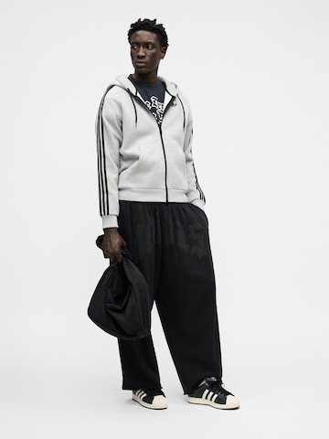 Giacca di felpa 'Adicolor' di ADIDAS ORIGINALS in grigio