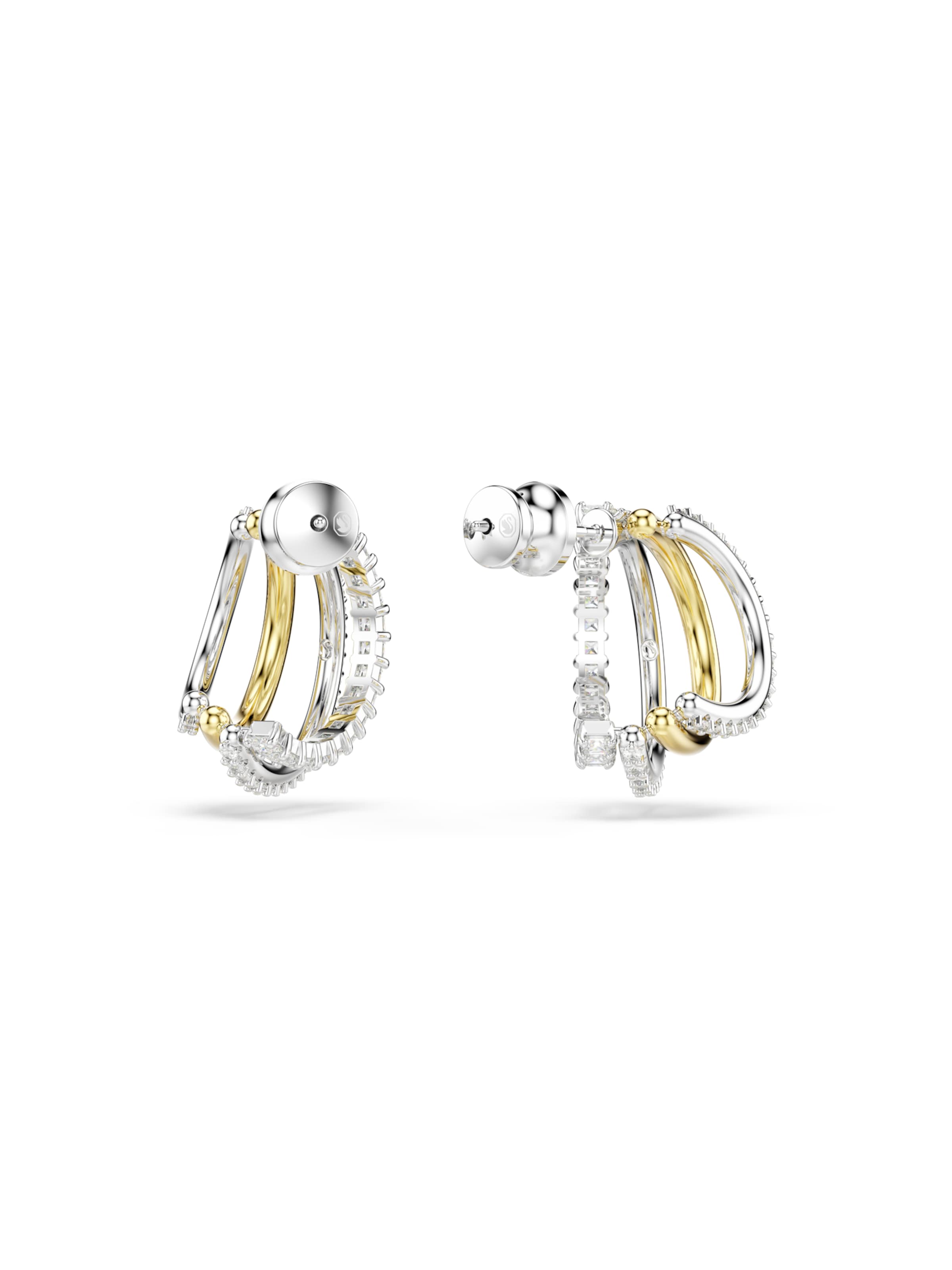 Swarovski Σκουλαρίκια 'Hyperbola' σε ασημί