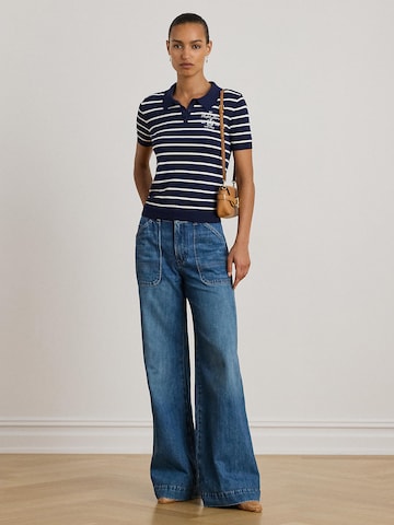 Pull-over 'NATRISSA' Lauren Ralph Lauren Petite en bleu