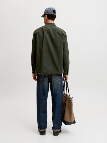 JACK & JONES Prehodna jakna 'JJECOLTON' | zelena barva