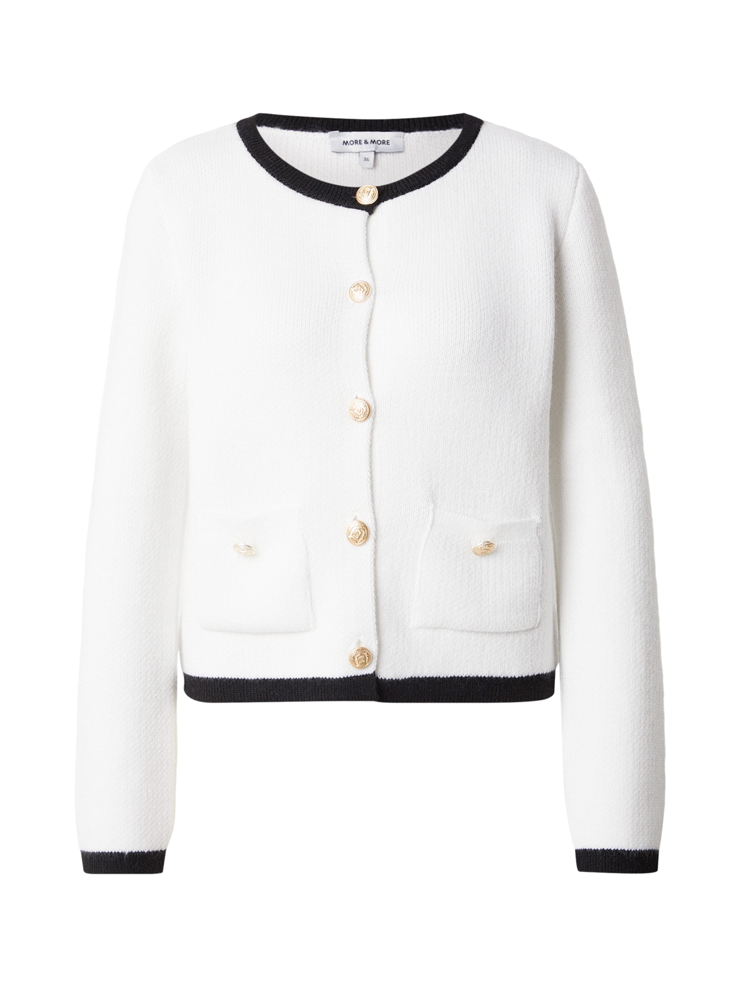MORE & MORE Kardigán - fehér: elől