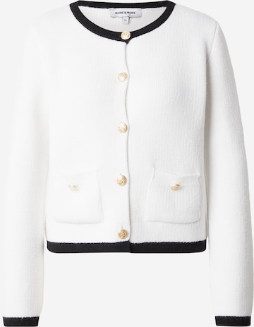 balta MORE & MORE Kardiganas: priekis
