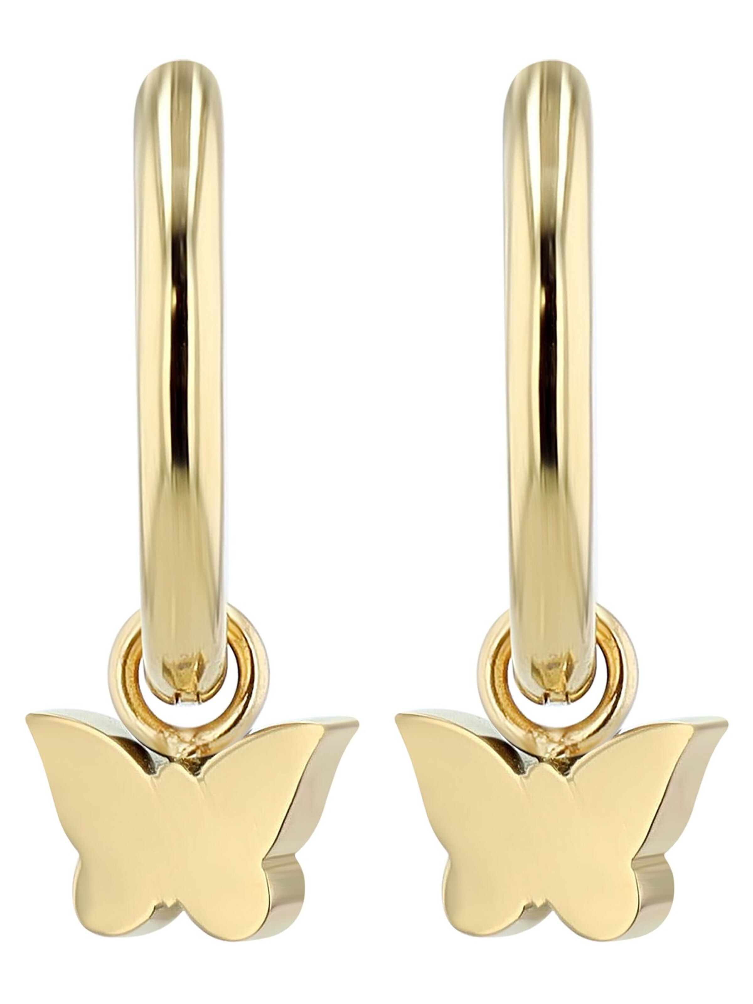 Akzent Ohrringe 'Sienna, langlebig'‌‌‌‌ in Gold: Vorderseite