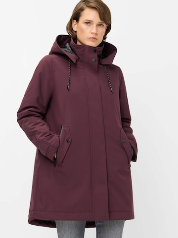Fuchs Schmitt Between-Seasons Coat 'Lillesand' in Red: front