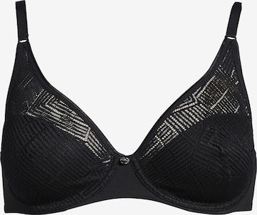 Chantelle BH 'Easy Feel Emma' in Schwarz: Vorderseite