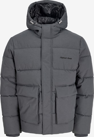 JACK & JONES Winterjas 'JORNORREBRO' in Grijs: voorkant