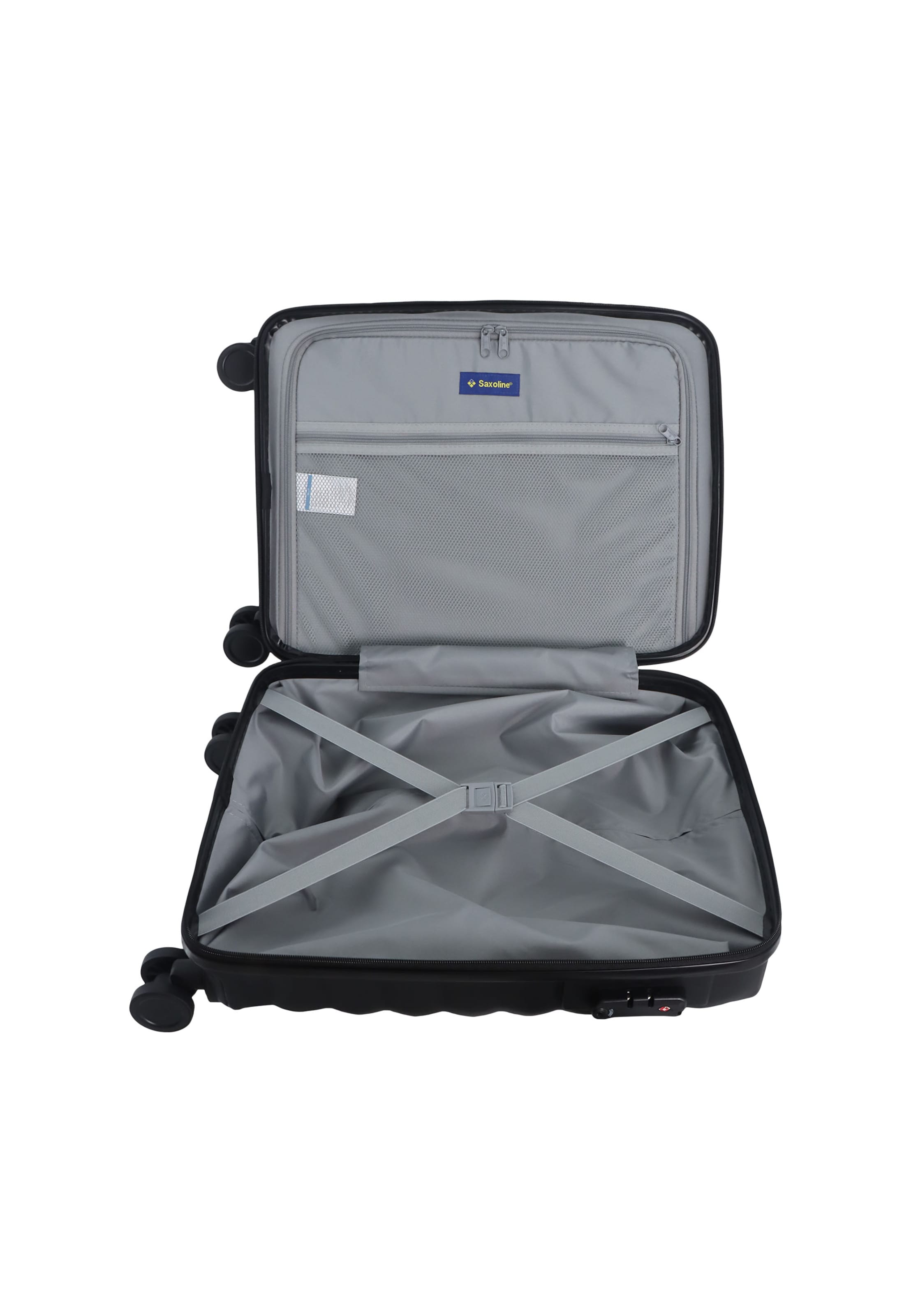 Saxoline Suitcase 'Flow' in Black