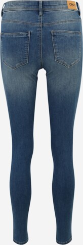 Only Tall Slimfit Jeans 'WAUW' in Blau