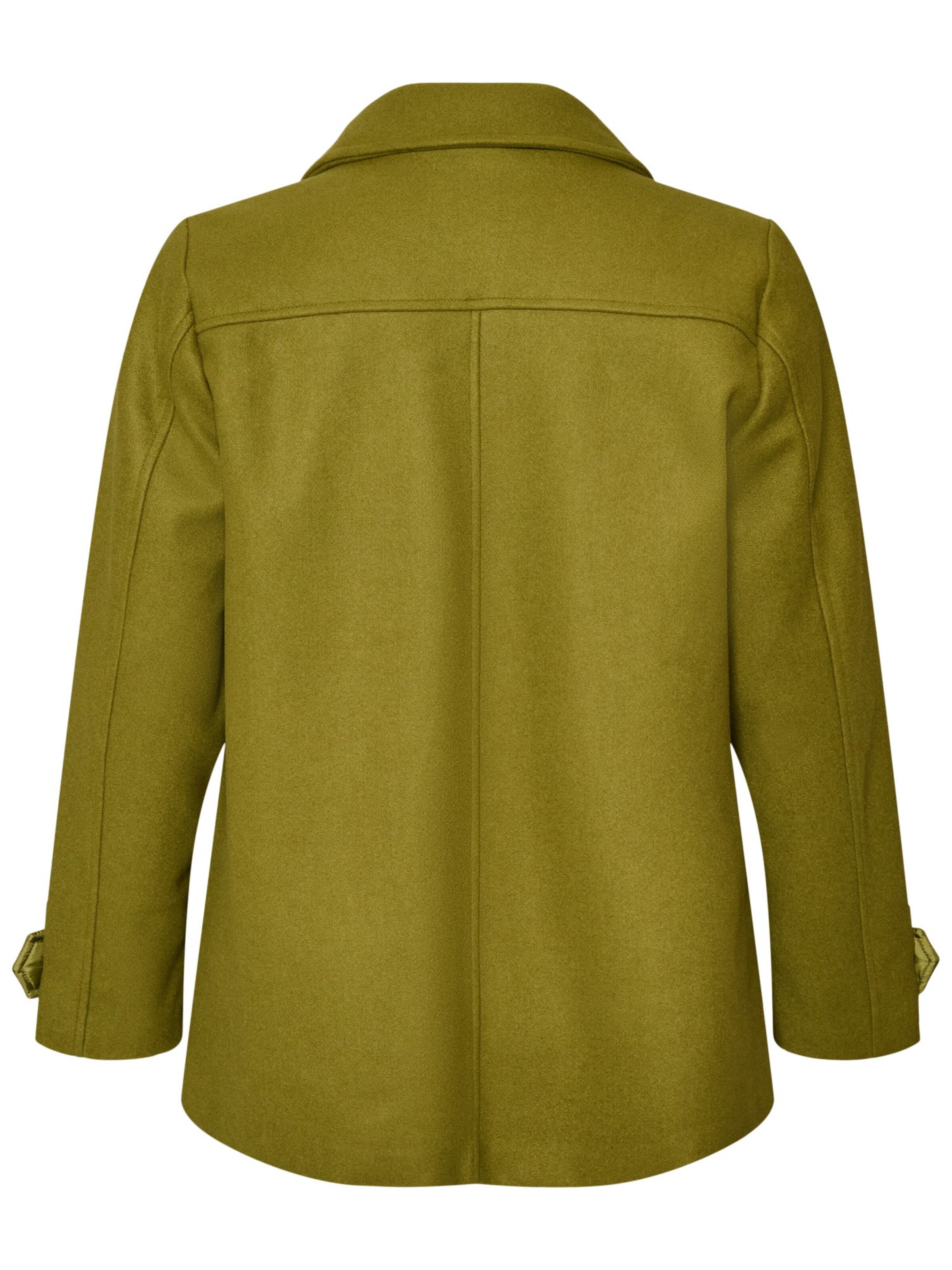 Manteau mi-saison 'Cacallie' Zizzi en vert
