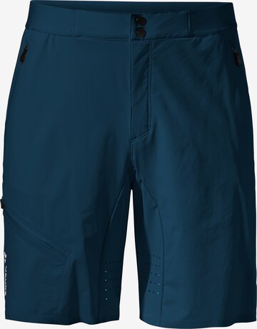 VAUDE Regular Outdoor Pants 'Scopi' in Blue: front