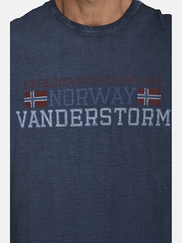 Jan Vanderstorm T-Shirt ' Diethelm ' in Blau