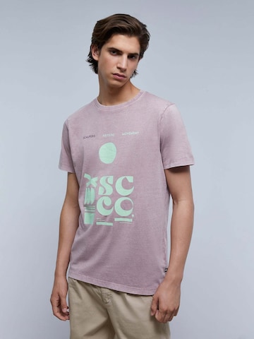 Scalpers T-shirt 'Movement' i lila: framsida