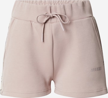 GUESS - regular Pantalón 'BRITNEY' en gris: frente