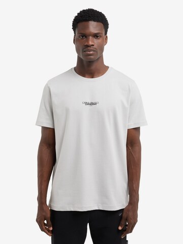 T-Shirt ' De Salvador ' Carlo Colucci en blanc : devant